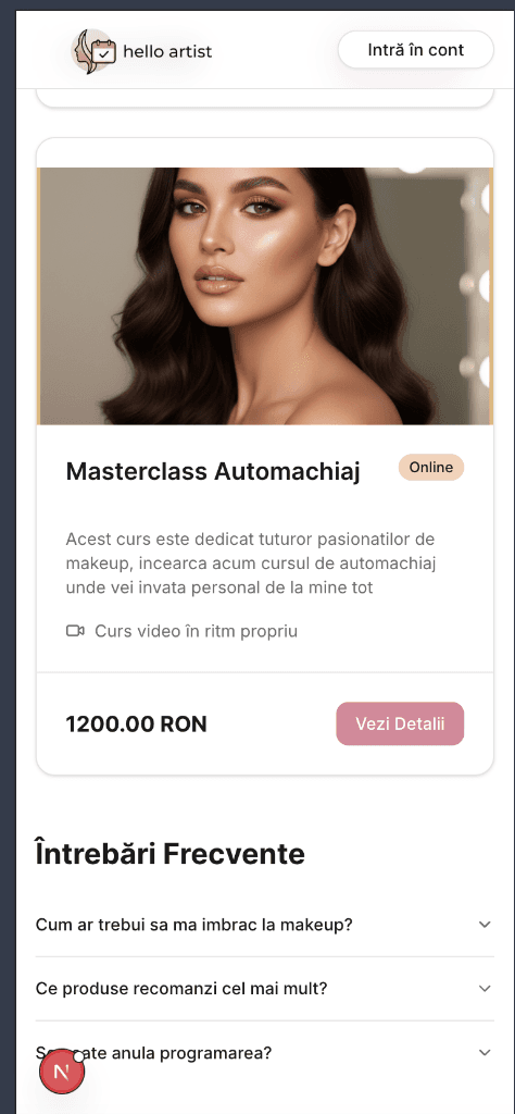 Artist Course Preview